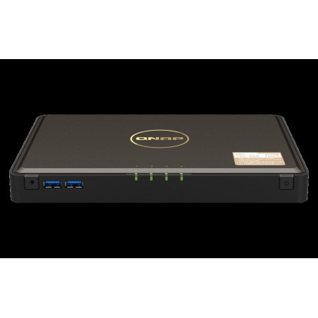 QNAP TBS-464-8G (4core 2,9GHz, 8GB RAM DDR4, 4x M.2 NVM slot, 2x 2,5GbE, 5x USB, 2x HDMI 2.0 4K)