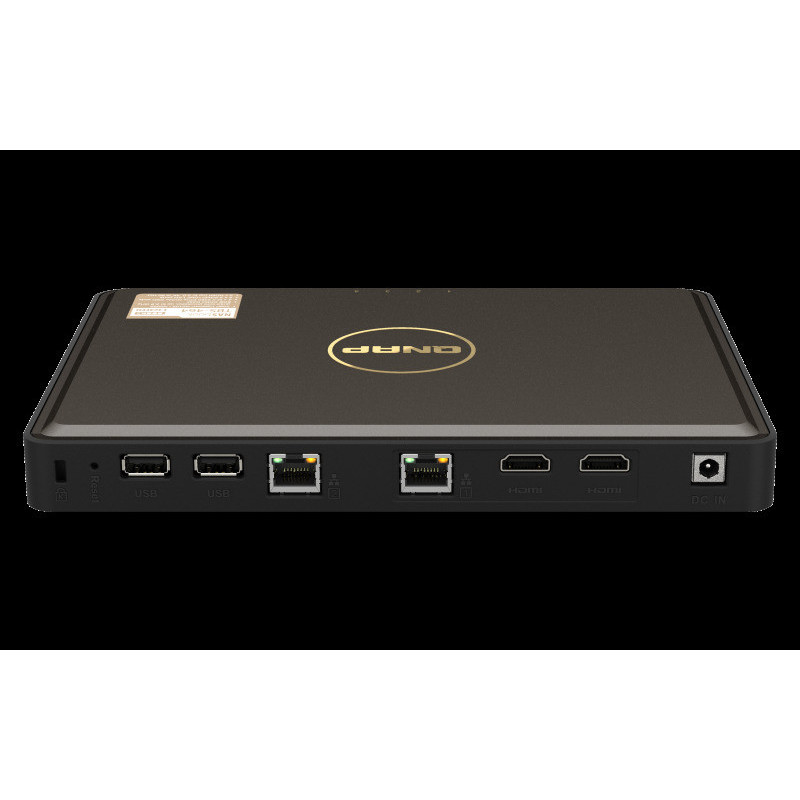QNAP TBS-464-8G (4core 2,9GHz, 8GB RAM DDR4, 4x M.2 NVM slot, 2x 2,5GbE, 5x USB, 2x HDMI 2.0 4K)
