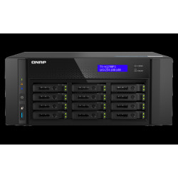 QNAP TS-h1290FX-7232P-64G (AMD EPYC, 64GB ECC RAM, 12x 2,5" U.2, 2x M.2 NVMe, 2x 2,5GbE, 2x 25GbE)