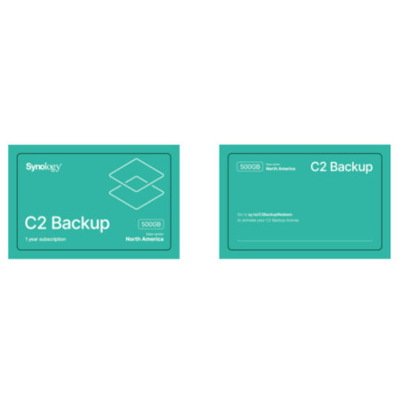 Synology C2 Backup - 500 GB