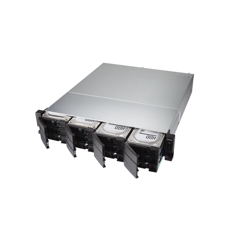 QNAP TS-h1886XU-RP-R2-D1622-32G (Xeon 3,2GHz, ZFS, 32GB ECC RAM, 12x3,5"+6x2,5", 4xGbE,2x10GbE SFP+)