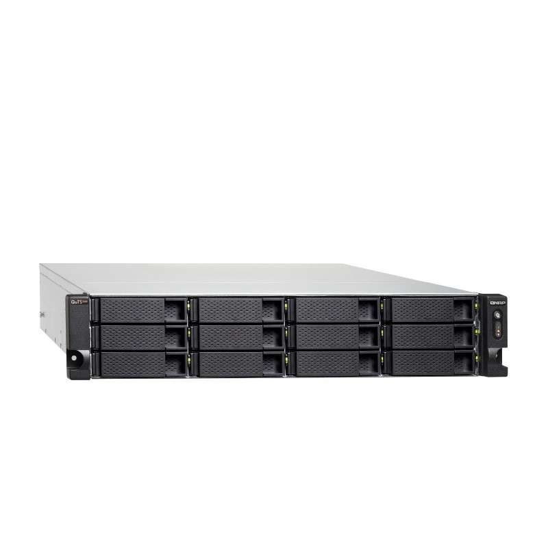 QNAP TS-h1886XU-RP-R2-D1622-32G (Xeon 3,2GHz, ZFS, 32GB ECC RAM, 12x3,5"+6x2,5", 4xGbE,2x10GbE SFP+)