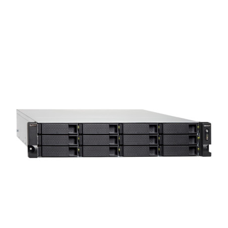 QNAP TS-h1886XU-RP-R2-D1622-32G (Xeon 3,2GHz, ZFS, 32GB ECC RAM, 12x3,5"+6x2,5", 4xGbE,2x10GbE SFP+)
