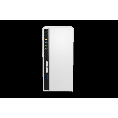 QNAP TS-233 (4core 2,0 GHz + NPU, 2GB DDR4 RAM, 2x SATA, 1x GbE, 1x USB 2.0, 1x USB 3.2)