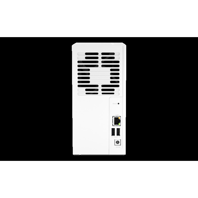 QNAP TS-233 (4core 2,0 GHz + NPU, 2GB DDR4 RAM, 2x SATA, 1x GbE, 1x USB 2.0, 1x USB 3.2)