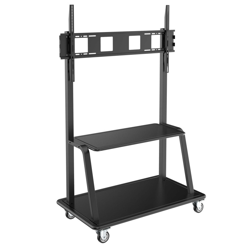 Pojazdný stojan pre televízor / monitor, 60-105, uzamykateľné kolieska, vysoké zaťaženie