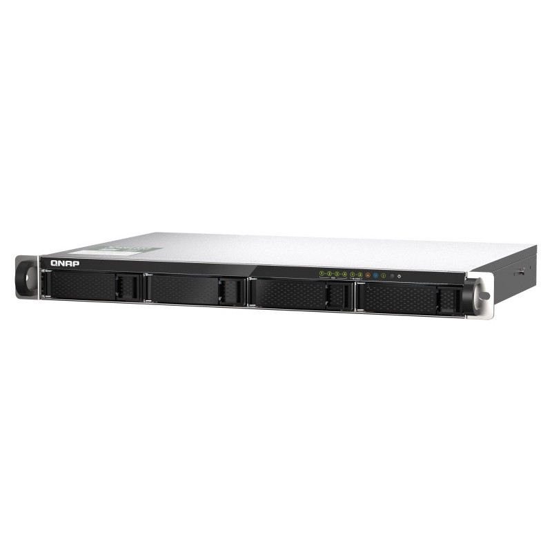 QNAP TS-435XeU-4G (2,2GHz, 4GB RAM, 4x SATA, 2x M.2 NVMe, 2x 2,5GbE, 2x 10GbE SFP+, malá hĺbka)
