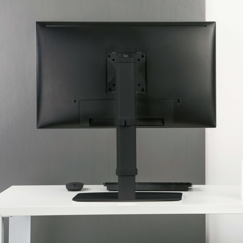Stojan na montáž monitora na stôl, nastaviteľná výška, pre 1x 17?27 monitory