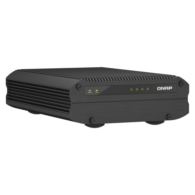 QNAP TS-i410X-8G (priemyselný NAS, 4core 3,0 GHz, 8GB RAM, 4x2,5" SATA, 2x10GbE, 4xUSB 3.2, 1x HDMI)