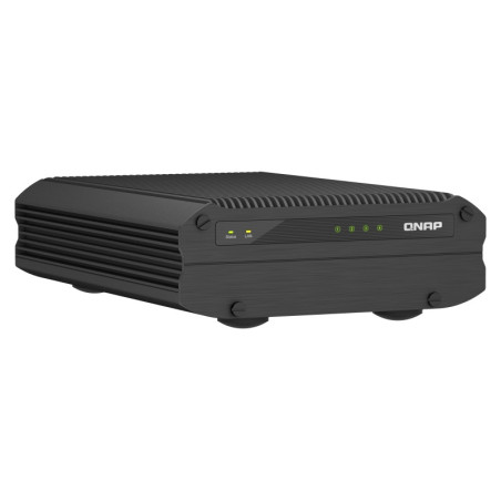 QNAP TS-i410X-8G (priemyselný NAS, 4core 3,0 GHz, 8GB RAM, 4x2,5" SATA, 2x10GbE, 4xUSB 3.2, 1x HDMI)