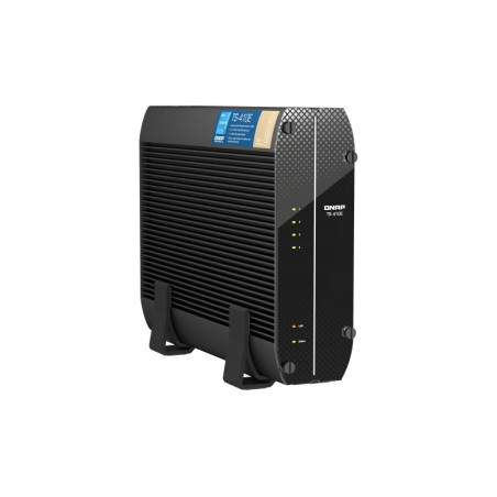 QNAP TS-410E-8G (4core 2,6GHz, 8GB RAM, 4x 2,5" SATA, 2x 2,5GbE, 4x USB 3.2, 1x 4K HDMI, fanless)