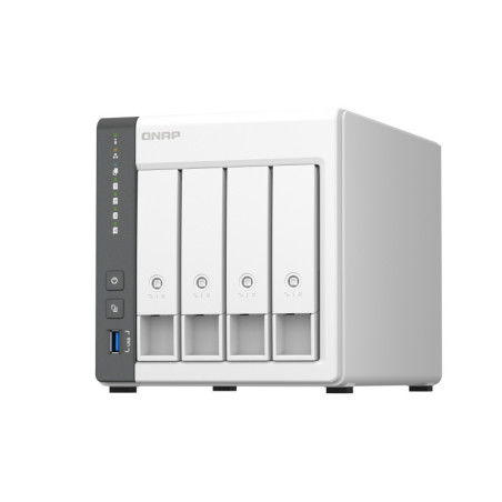 QNAP TS-433-4G (ARM 4core 2,0 GHz, 4 GB RAM, 4x SATA, 1x GbE, 1x 2,5 GbE, 2x USB 2.0, 1x USB 3.2)