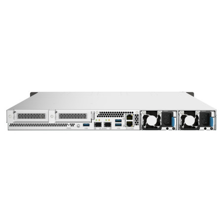 QNAP TS-h1090FU-7302P-128G (AMD EPYC, 128GB ECC RAM, 10x 2,5" U.2/SATA, 2x PCIe, 2x 2,5GbE, 2x25GbE)