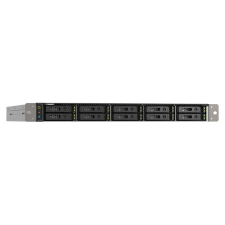 QNAP TS-h1090FU-7232P-64G (AMD EPYC, 64GB ECC RAM, 10x 2,5" U.2/SATA, 2x PCIe, 2x 2,5GbE, 2x 25GbE)