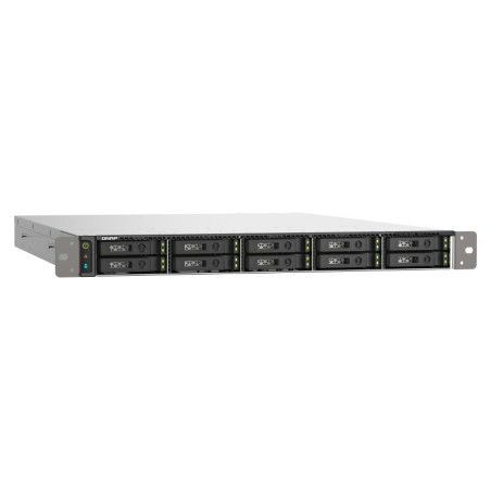 QNAP TS-h1090FU-7232P-64G (AMD EPYC, 64GB ECC RAM, 10x 2,5" U.2/SATA, 2x PCIe, 2x 2,5GbE, 2x 25GbE)