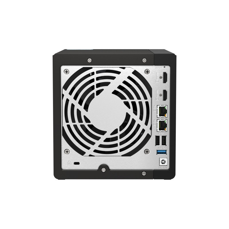 QNAP TS-453E-8G (4core 2,6GHz, 8GB RAM, 4x SATA, 2x M.2 NVM slot, 2x HDMI 4K, 2x 2,5GbE, 4x USB)