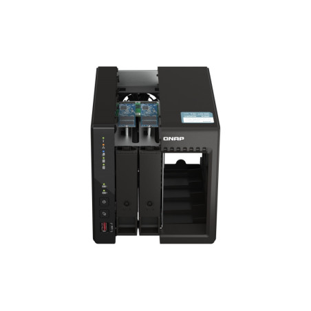 QNAP TS-253E-8G (4core 2,6GHz, 8GB RAM, 2x SATA, 2x M.2 NVM slot, 2x HDMI 4K, 2x 2,5GbE, 4x USB)