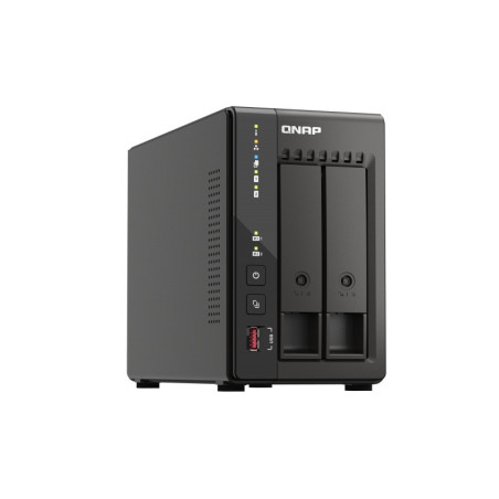 QNAP TS-253E-8G (4core 2,6GHz, 8GB RAM, 2x SATA, 2x M.2 NVM slot, 2x HDMI 4K, 2x 2,5GbE, 4x USB)