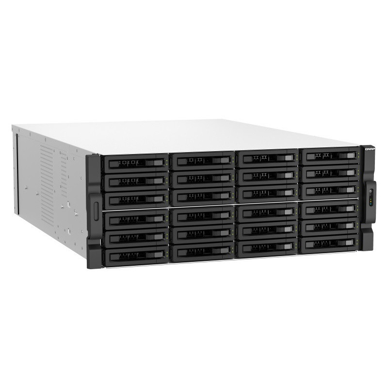 QNAP TS-h3087XU-RP-E2378-64G (Xeon 4,8GHz, ZFS, 64GB ECC RAM, 24x 3,5" + 6x2,5", 2x 2,5GbE, 2x10GbE)