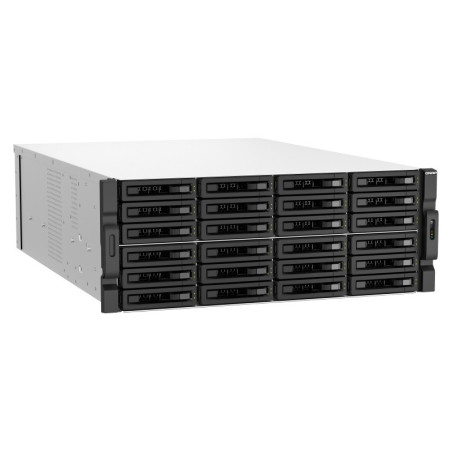QNAP TS-h3087XU-RP-E2378-64G (Xeon 4,8GHz, ZFS, 64GB ECC RAM, 24x 3,5" + 6x2,5", 2x 2,5GbE, 2x10GbE)