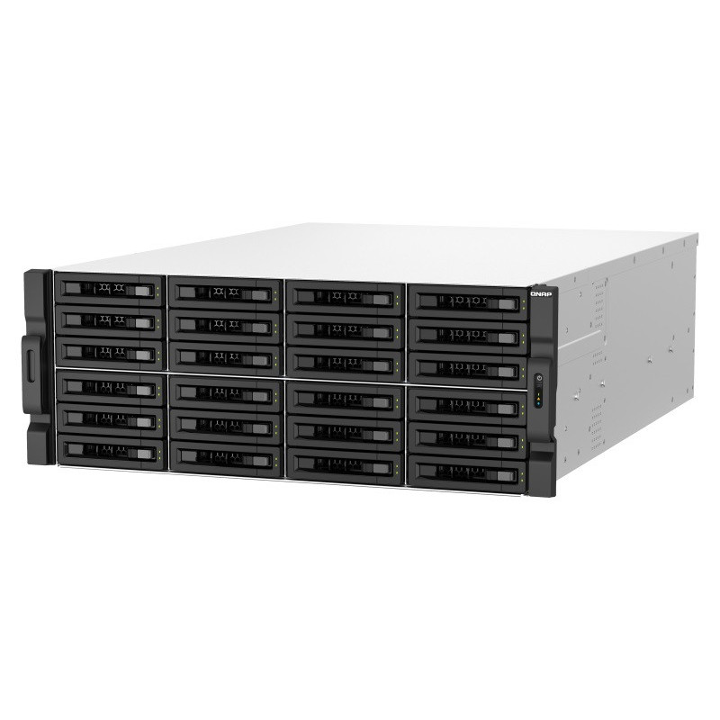 QNAP TS-h3087XU-RP-E2378-64G (Xeon 4,8GHz, ZFS, 64GB ECC RAM, 24x 3,5" + 6x2,5", 2x 2,5GbE, 2x10GbE)