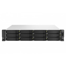 QNAP TS-h1887XU-RP-E2336-32G (Xeon 4,8GHz, ZFS, 32GB ECC RAM, 12x 3,5" + 6x2,5", 2x 2,5GbE, 2x10GbE)