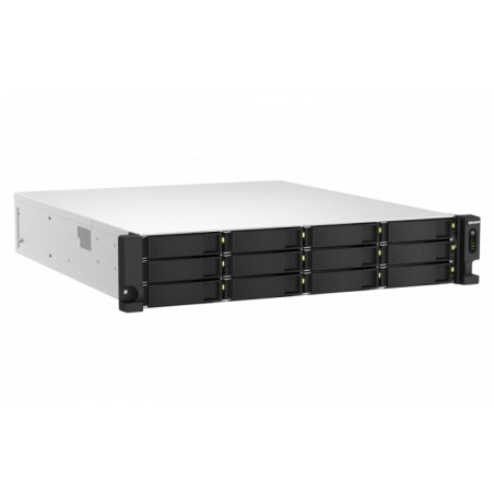 QNAP TS-h1887XU-RP-E2336-32G (Xeon 4,8GHz, ZFS, 32GB ECC RAM, 12x 3,5" + 6x2,5", 2x 2,5GbE, 2x10GbE)