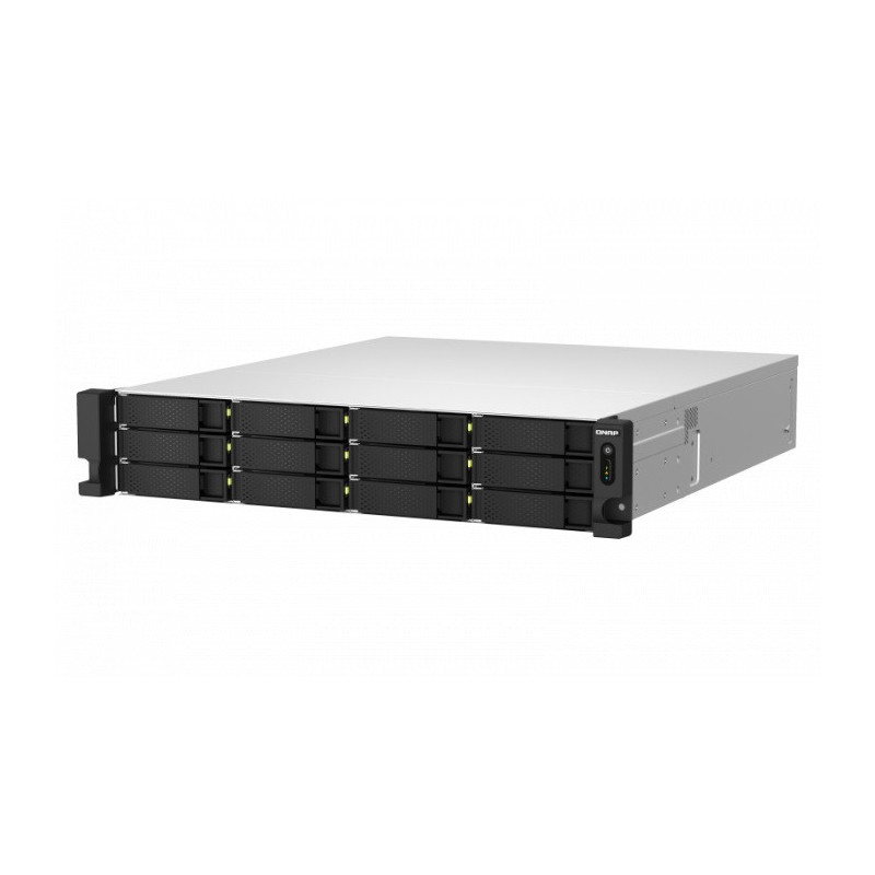 QNAP TS-h1887XU-RP-E2336-32G (Xeon 4,8GHz, ZFS, 32GB ECC RAM, 12x 3,5" + 6x2,5", 2x 2,5GbE, 2x10GbE)