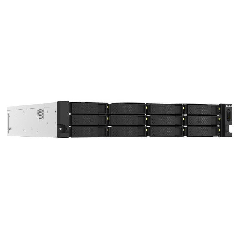 QNAP TS-h1887XU-RP-E2334-16G (Xeon 4,8GHz, ZFS, 16GB ECC RAM, 12x 3,5" + 6x2,5", 2x 2,5GbE, 2x10GbE)