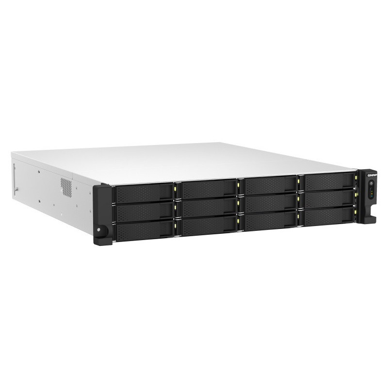 QNAP TS-h1887XU-RP-E2334-16G (Xeon 4,8GHz, ZFS, 16GB ECC RAM, 12x 3,5" + 6x2,5", 2x 2,5GbE, 2x10GbE)