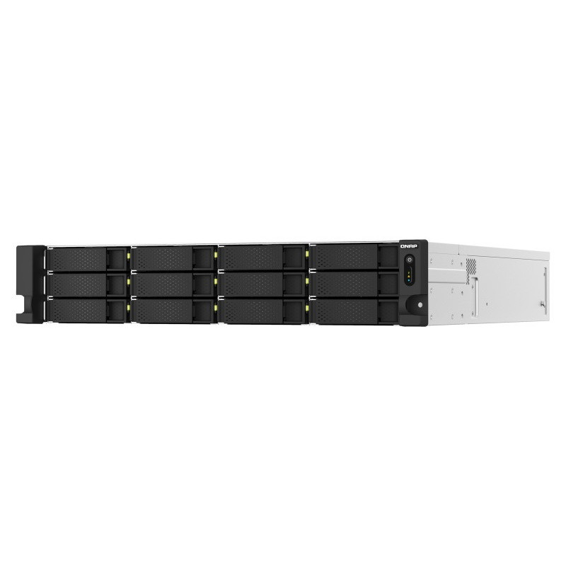 QNAP TS-h1887XU-RP-E2334-16G (Xeon 4,8GHz, ZFS, 16GB ECC RAM, 12x 3,5" + 6x2,5", 2x 2,5GbE, 2x10GbE)