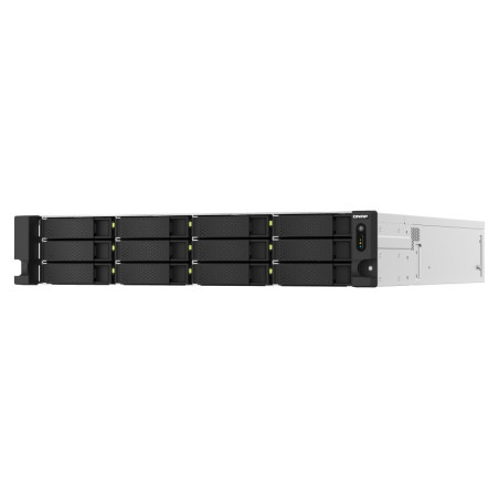 QNAP TS-h1887XU-RP-E2334-16G (Xeon 4,8GHz, ZFS, 16GB ECC RAM, 12x 3,5" + 6x2,5", 2x 2,5GbE, 2x10GbE)