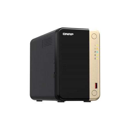 QNAP TS-264-8G (4core 2,9 GHz, 8GB RAM, 2x SATA, 2x M.2 NVMe, 1x PCIe, 2x 2,5GbE, 1x HDMI 4K, 4x USB)