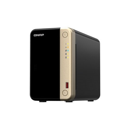 QNAP TS-264-8G (4core 2,9 GHz, 8GB RAM, 2x SATA, 2x M.2 NVMe, 1x PCIe, 2x 2,5GbE, 1x HDMI 4K, 4x USB)