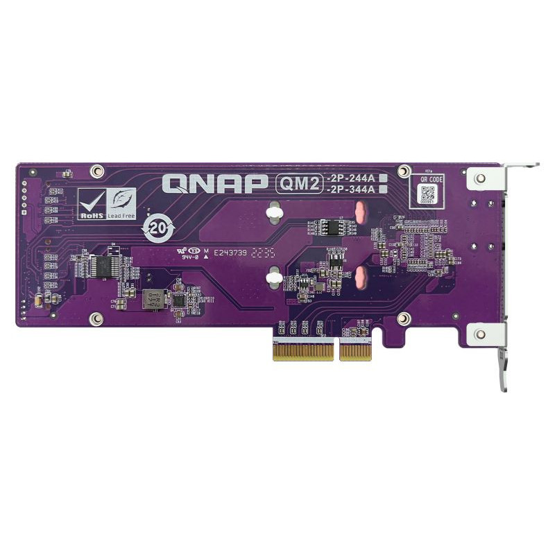 QNAP QM2 Card - QM2-2P-344A