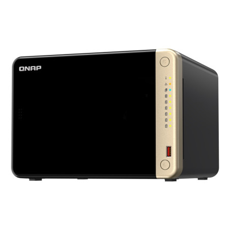 QNAP TS-664-8G (4core 2,9 GHz, 8GB RAM, 6xSATA, 2x M.2 NVM slot, 1xPCIe, 1xHDMI 4K, 2x2,5GbE, 4xUSB)