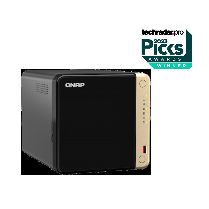 QNAP TS-464-8G (4core 2,9 GHz, 8GB RAM, 4xSATA, 2x M.2 NVM slot, 1xPCIe, 1xHDMI 4K, 2x2,5GbE, 4xUSB)