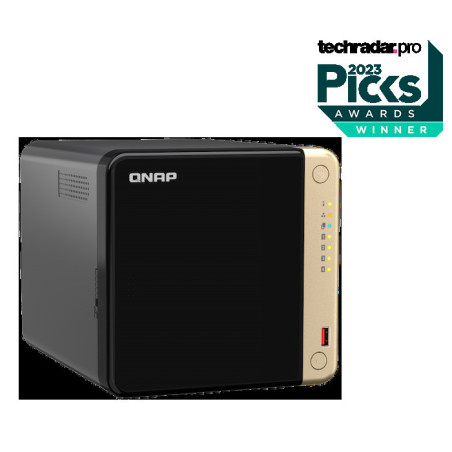 QNAP TS-464-8G (4core 2,9 GHz, 8GB RAM, 4xSATA, 2x M.2 NVM slot, 1xPCIe, 1xHDMI 4K, 2x2,5GbE, 4xUSB)