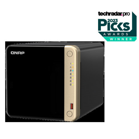 QNAP TS-464-8G (4core 2,9 GHz, 8GB RAM, 4xSATA, 2x M.2 NVM slot, 1xPCIe, 1xHDMI 4K, 2x2,5GbE, 4xUSB)