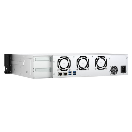 QNAP TS-855eU-8G (8core 2,8GHz, 8GB RAM, 8x SATA, 2x 2,5GbE, 2x M.2 NVMe, 2x PCIe, malá hĺbka)