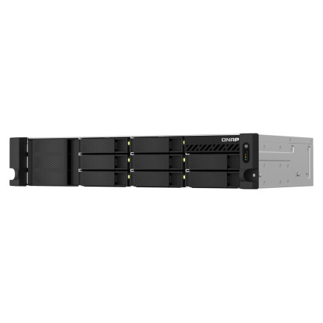 QNAP TS-864eU-RP-8G (4core 2,9GHz, 8GB RAM, 8xSATA, 2x2,5GbE, 1xPCIe, 1xHDMI, 2xzdroj, malá hĺbka)