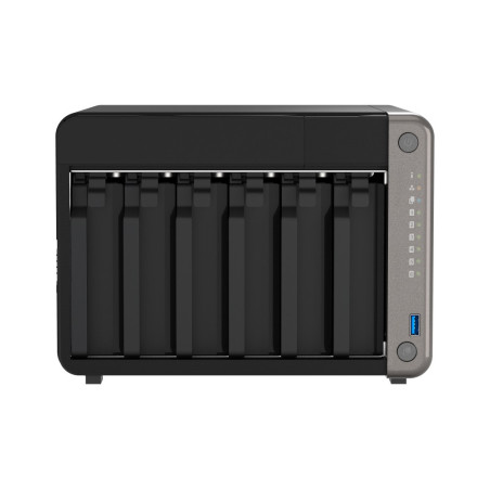 QNAP TS-AI642-8G (8core CPU, 8GB RAM, 6x SATA, 2x M.2 NVMe, 1x PCIe, 2x HDMI 4K, 1x 2,5GbE, 2x GbE)