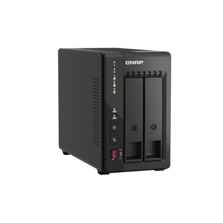 QNAP NVR QVP-21C (4core 2,6GHz, 8GB RAM, 2xSATA, 2x2,5GbE, 2xM.2 slot, 2xHDMI, kamery: 8 (max 16)