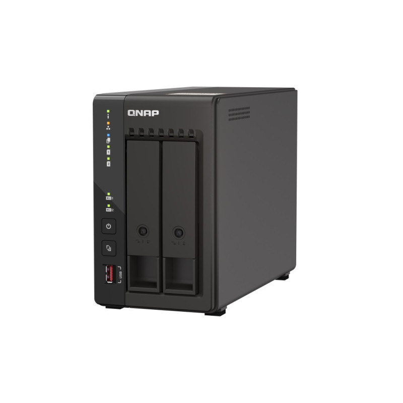 QNAP NVR QVP-21C (4core 2,6GHz, 8GB RAM, 2xSATA, 2x2,5GbE, 2xM.2 slot, 2xHDMI, kamery: 8 (max 16)