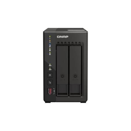 QNAP NVR QVP-21C (4core 2,6GHz, 8GB RAM, 2xSATA, 2x2,5GbE, 2xM.2 slot, 2xHDMI, kamery: 8 (max 16)