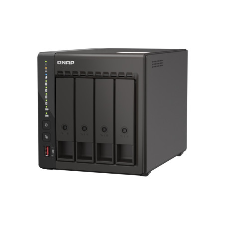 QNAP NVR QVP-41C (4core 2,6GHz, 8GB RAM, 4xSATA, 2x2,5GbE, 2xM.2 slot, 2xHDMI, kamery: 8 (max 24)