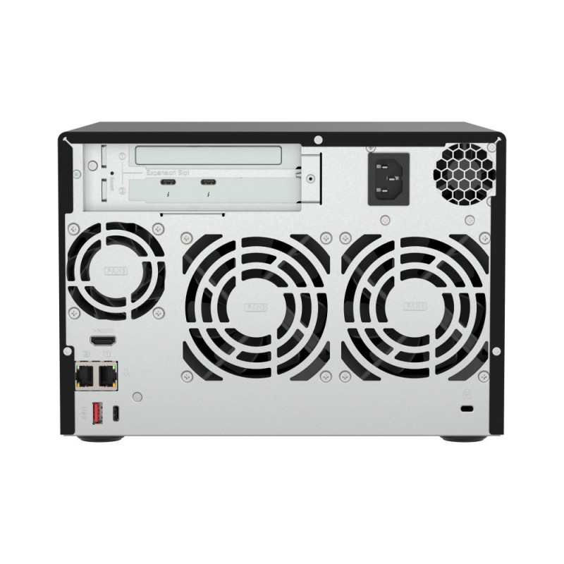 QNAP TVS-h674T-i5-32G (6core, ZFS, 32GB RAM, 6x SATA, 2x M.2 NVMe, 2x 2,5GbE, 2x Thunderbolt 4)