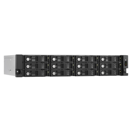 QNAP TL-R1200PES-RP - rozširujúca jednotka JBOD SATA (12x SATA, 2x SFF-8644 1x2, 2x zdroj), rack