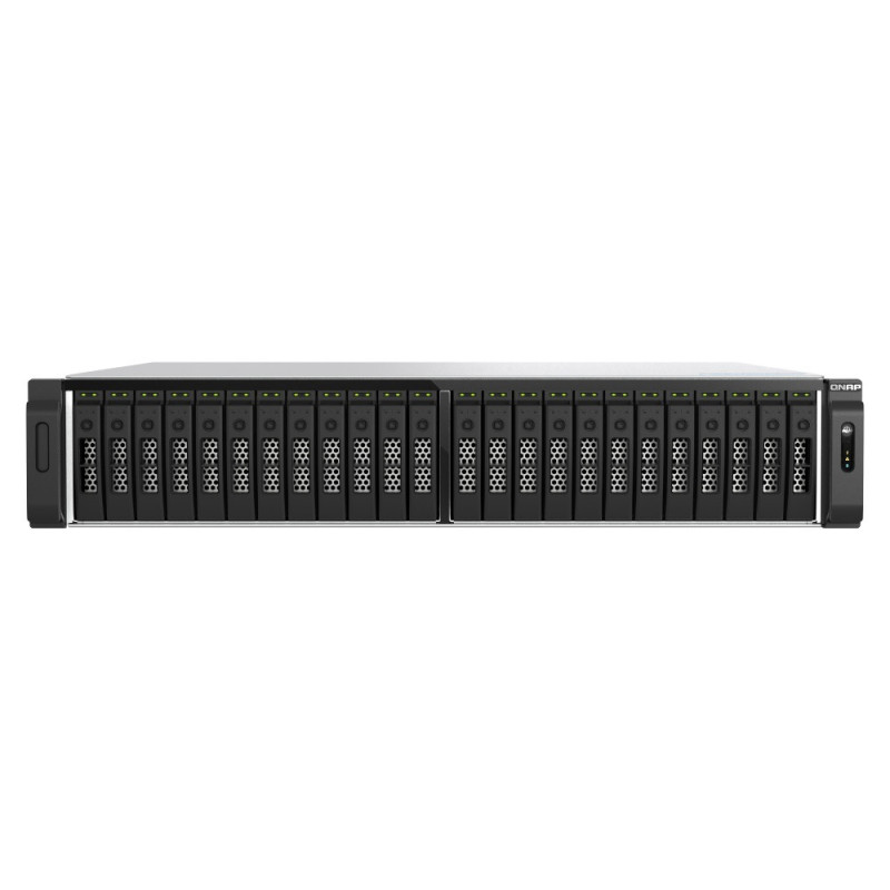 QNAP TS-h3077AFU-R5-32G (Ryzen Pro 5,1GHz, ZFS, 32GB DDR5 RAM, 30x 2,5" SATA, 2x 2,5GbE, 2x 10GbE)