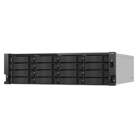 QNAP TS-h1677AXU-RP-R7-32G (Ryzen Pro 5,3GHz, ZFS, 32GB DDR5 RAM, 16x SATA, 2x 2,5GbE, 2x 10GbE)